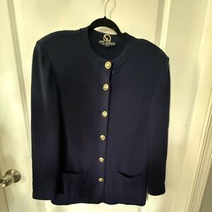 St John Santana Knit Cardigan